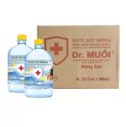 Nước Muối Dr.Muối Hương Dứa (500ml)